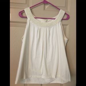 Talbots sleeveless top